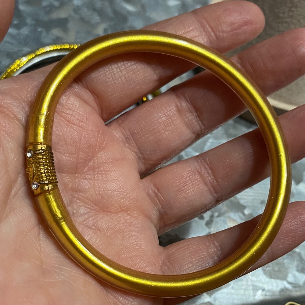 Budhagirl Bangle Bracelet Set - 5 Stackable Bangl… - image 6